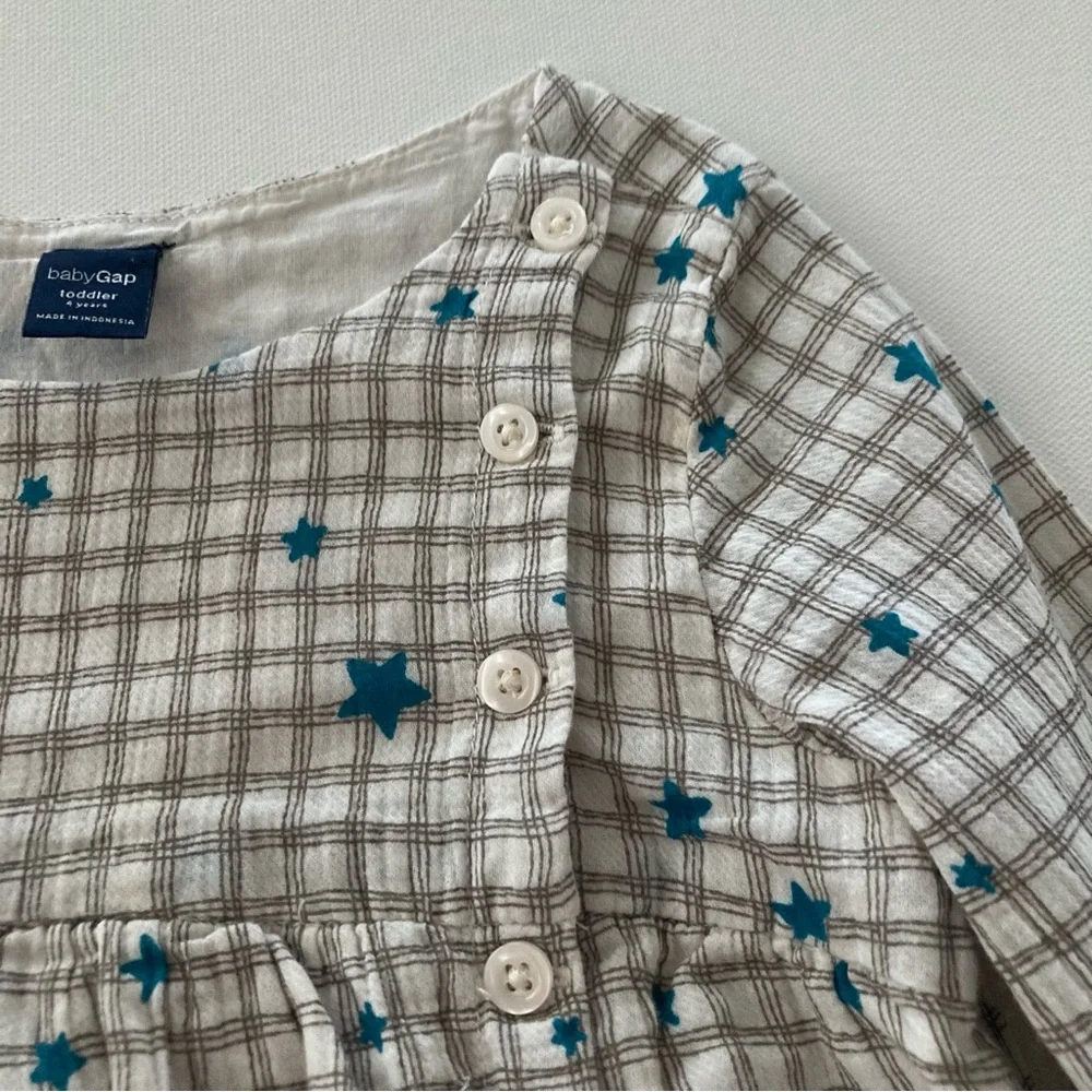 Gap 4T Toddler Girl Dress Long Sleeve